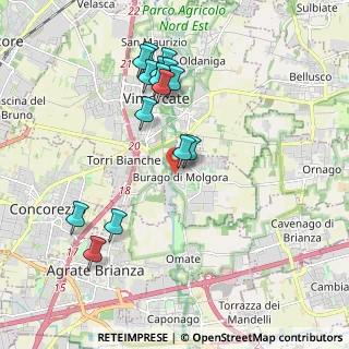 Mappa Via S.Maria Molgora, 20875 Burago di Molgora MB, Italia (1.95267)