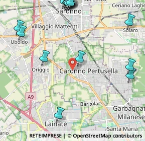 Mappa Vicolo del Pozzo, 21042 Caronno Pertusella VA, Italia (3.04)