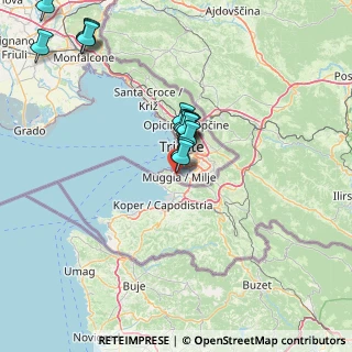 Mappa Via dei Crevatini, 34015 Muggia TS, Italia (14.72071)