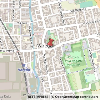 Mappa Via Vittorio Emanuele II,  12, 20039 Varedo, Monza e Brianza (Lombardia)