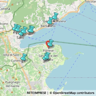 Mappa Via Martiri della Patria, 25010 San Felice del Benaco BS, Italia (2.09833)