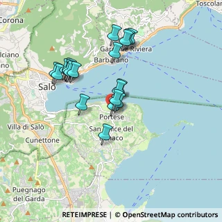 Mappa Via Martiri della Patria, 25010 San Felice del Benaco BS, Italia (1.623)