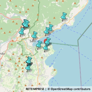 Mappa Via Martiri della Patria, 25010 San Felice del Benaco BS, Italia (3.9075)