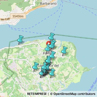 Mappa Via Martiri della Patria, 25010 San Felice del Benaco BS, Italia (0.9105)