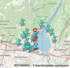 Mappa Via Martiri della Patria, 25010 San Felice del Benaco BS, Italia (12.10211)