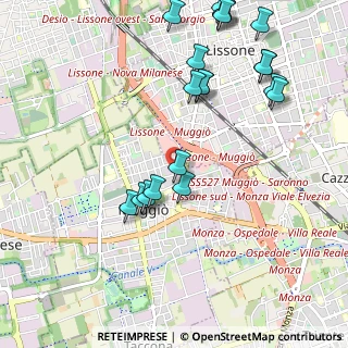Mappa Via Giuseppe Verdi, 20835 Muggiò MB, Italia (1.2015)
