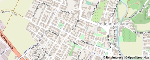 Mappa Rodengo-Saiano