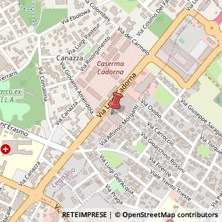 Mappa Viale L. Cadorna, 48, 20025 Legnano, Milano (Lombardia)