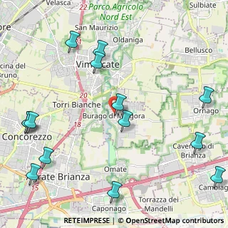 Mappa Piazza Don Decio, 20875 Burago di Molgora MB, Italia (2.84643)