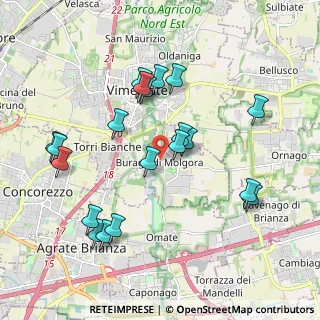 Mappa Piazza Don Decio, 20875 Burago di Molgora MB, Italia (1.9895)