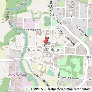 Mappa Via Giuseppe Garibaldi,  7, 20040 Burago di Molgora, Monza e Brianza (Lombardia)