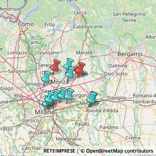 Mappa Piazza Don Decio, 20875 Burago di Molgora MB, Italia (12.70846)