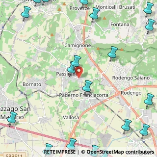 Mappa Via Brognolo, 25050 Passirano BS, Italia (3.701)