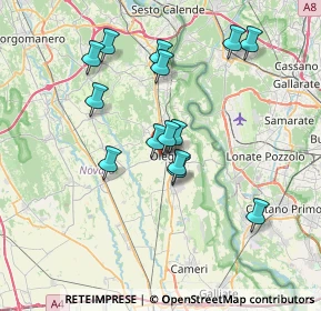 Mappa Via Stola, 28047 Oleggio NO, Italia (6.59429)