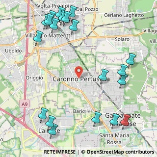 Mappa Piazza Aldo Moro, 21042 Caronno Pertusella VA, Italia (2.939)