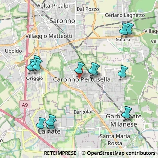 Mappa Piazza Aldo Moro, 21042 Caronno Pertusella VA, Italia (2.49714)