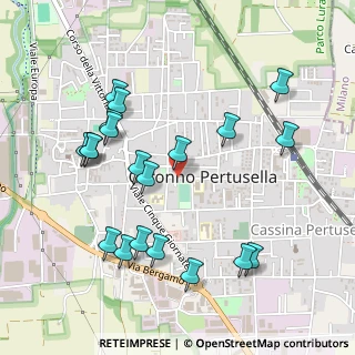 Mappa Piazza Aldo Moro, 21042 Caronno Pertusella VA, Italia (0.5295)