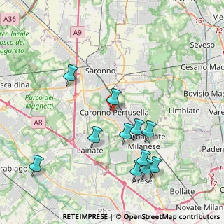Mappa Piazza Aldo Moro, 21042 Caronno Pertusella VA, Italia (4.20182)