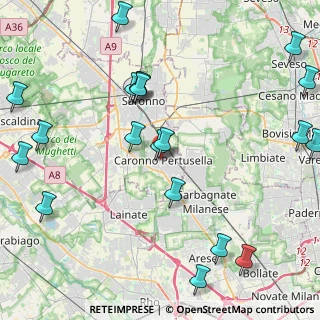 Mappa Piazza Aldo Moro, 21042 Caronno Pertusella VA, Italia (5.442)