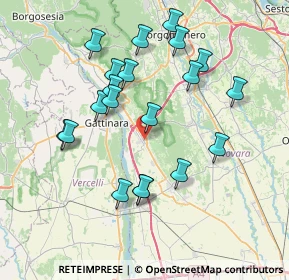 Mappa P.za Antonelli, 28074 Ghemme NO, Italia (7.381)