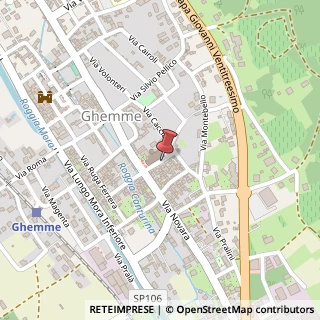 Mappa Piazza Cavour,  4, 28074 Ghemme, Novara (Piemonte)