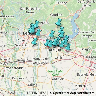 Mappa Via Bergamo, 24050 Palosco BG, Italia (10.3205)