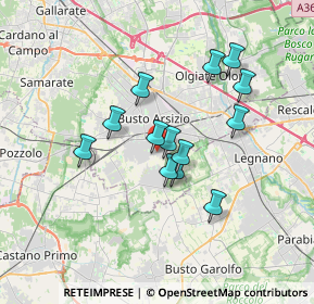 Mappa Via Carlo Armellini, 21052 Busto Arsizio VA, Italia (2.84308)