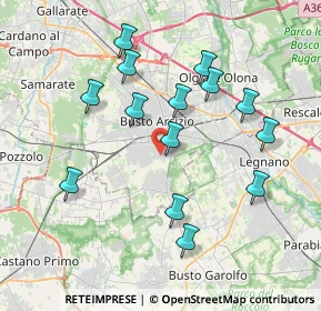 Mappa Via Carlo Armellini, 21052 Busto Arsizio VA, Italia (3.71571)