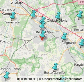Mappa Via Carlo Armellini, 21052 Busto Arsizio VA, Italia (5.33833)