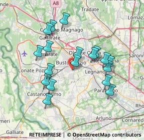 Mappa Via Carlo Armellini, 21052 Busto Arsizio VA, Italia (6.79778)