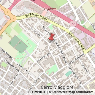 Mappa Via Marelli, 39, 20023 Cerro Maggiore, Milano (Lombardia)