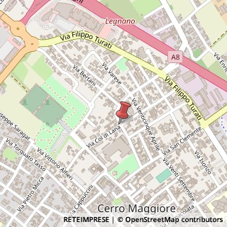 Mappa Via Marelli, 13, 20023 Cerro Maggiore, Milano (Lombardia)