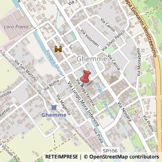 Mappa Via Gallarini, 30, 28074 Ghemme, Novara (Piemonte)