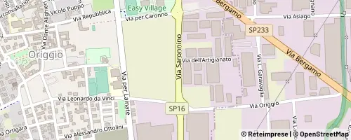 Mappa Origgio