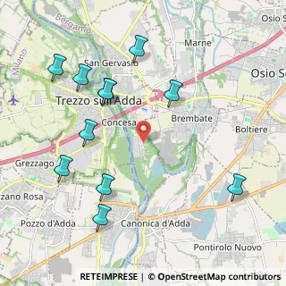 Mappa Via Cavour, 24042 Capriate San Gervasio BG, Italia (2.33)
