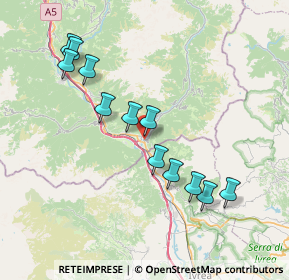 Mappa Via Monte Rosa, 11026 Pont-saint-martin AO, Italia (7.43333)