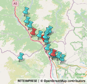 Mappa Via Monte Rosa, 11026 Pont-saint-martin AO, Italia (5.8125)