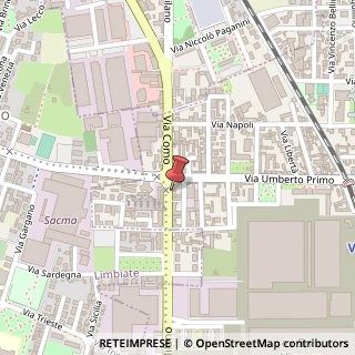 Mappa Piazzale Colonnello Ubaldo Panceri, 14, 20814 Varedo, Monza e Brianza (Lombardia)