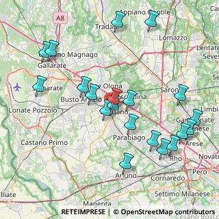 Mappa Via Volturno, 20025 Legnano MI, Italia (8.645)
