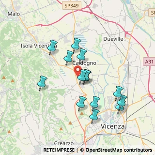 Mappa 36030 Motta VI, Italia (3.39643)