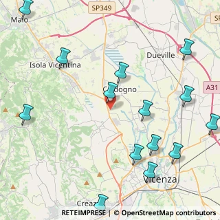 Mappa 36030 Motta VI, Italia (5.58143)