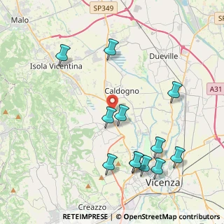 Mappa 36030 Motta VI, Italia (4.49917)