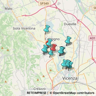 Mappa 36030 Motta VI, Italia (2.85733)