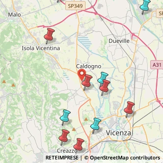 Mappa 36030 Motta VI, Italia (5.52091)