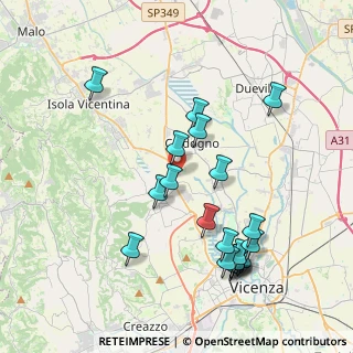 Mappa 36030 Motta VI, Italia (4.148)