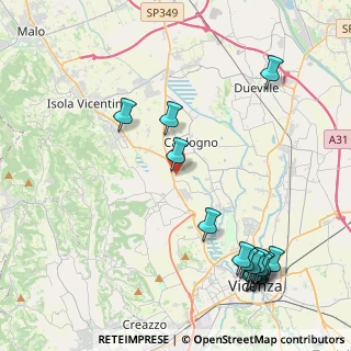 Mappa 36030 Motta VI, Italia (5.42313)