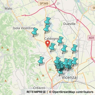 Mappa 36030 Motta VI, Italia (4.1545)
