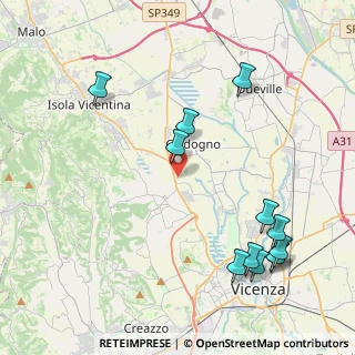 Mappa 36030 Motta VI, Italia (5.02083)