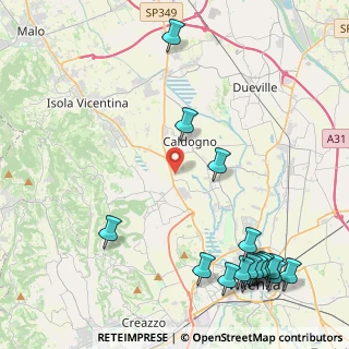 Mappa 36030 Motta VI, Italia (5.91313)