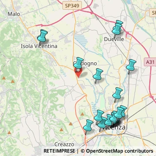Mappa 36030 Motta VI, Italia (5.6655)